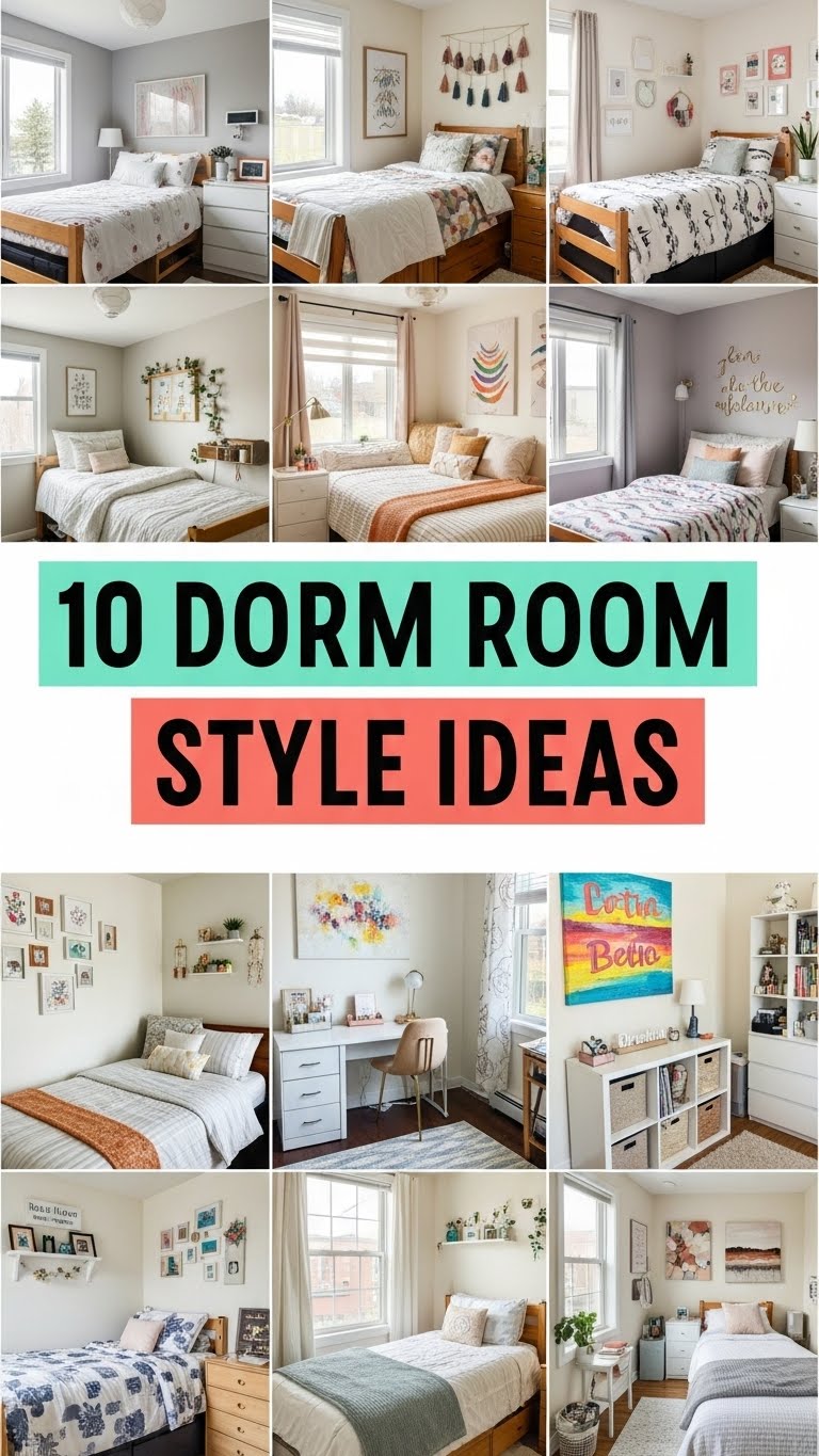 10 Dorm Room Style Ideas