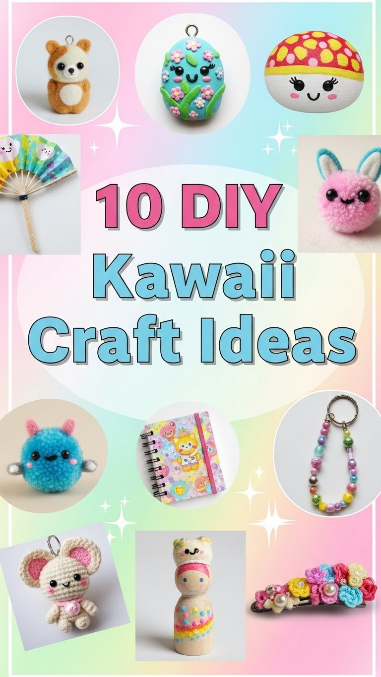 10 DIY Kawaii Craft Ideas