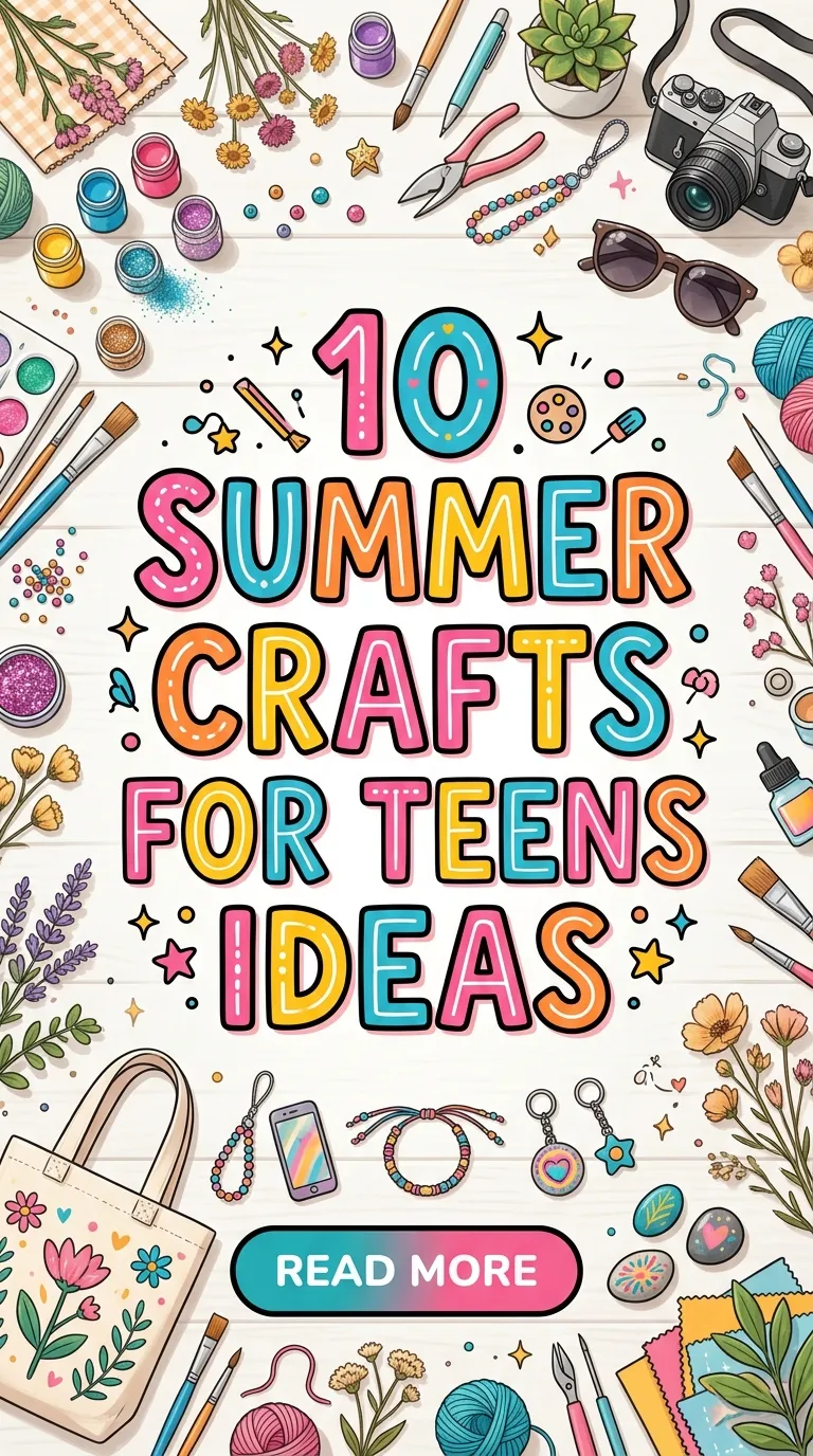 10 Summer Crafts For Teens Ideas