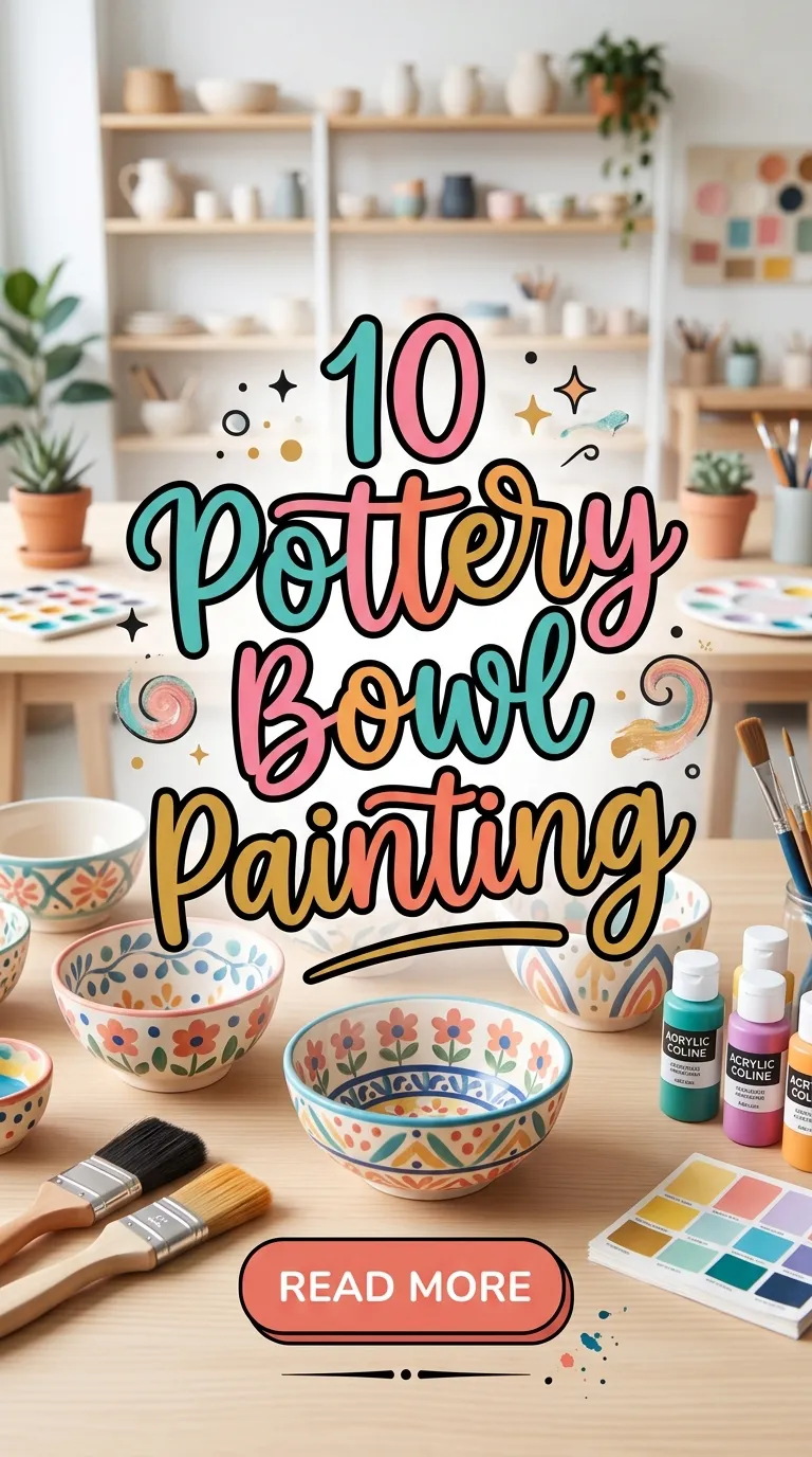 10 Pottery Bowl Painting