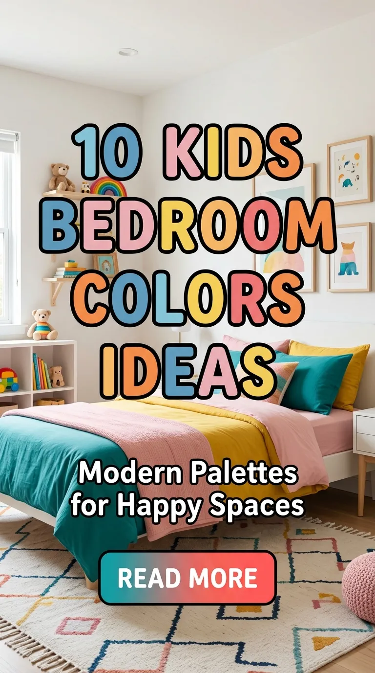 10 Kids Bedroom Colors Ideas