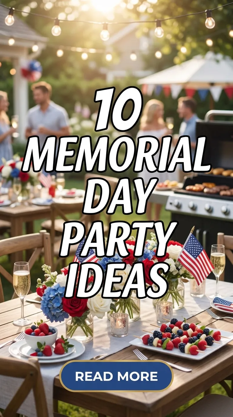 10 Memorial Day Party Ideas