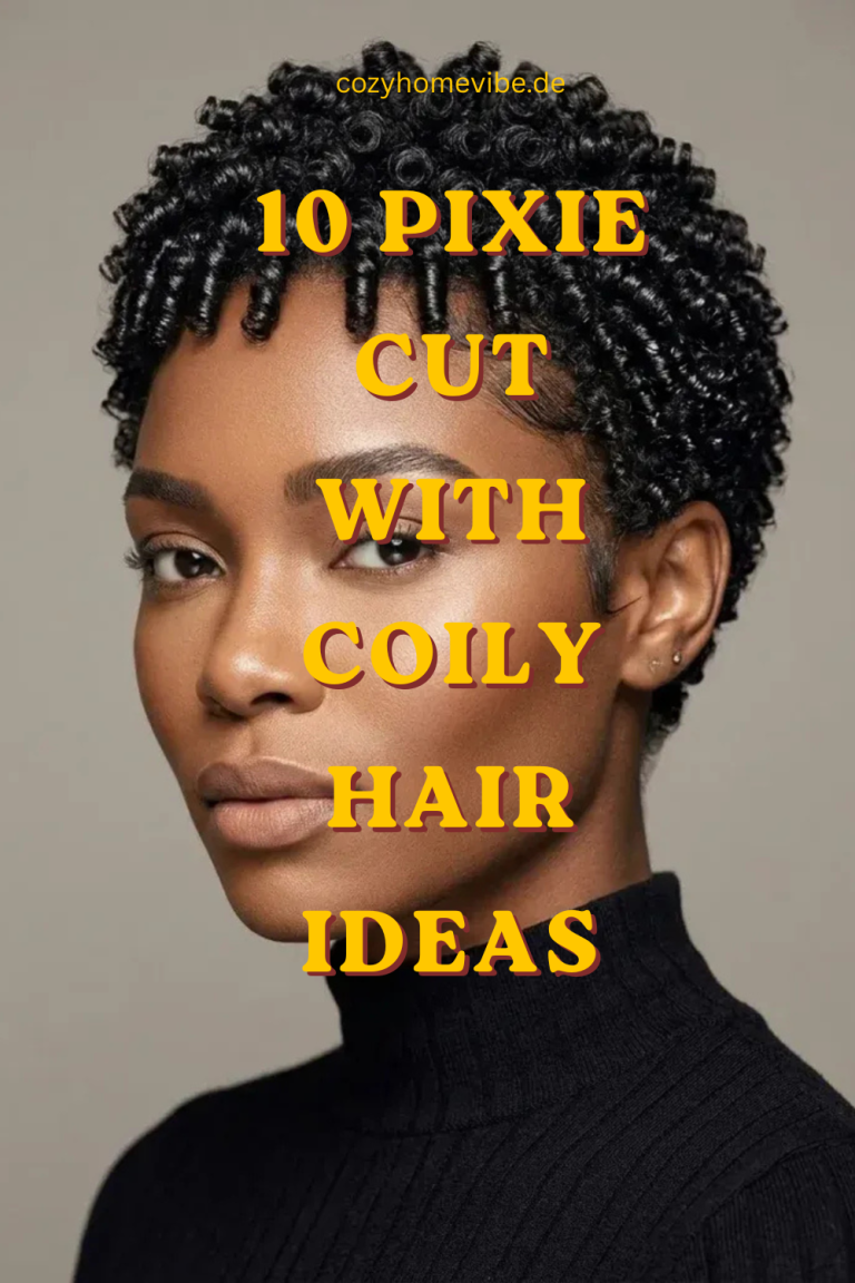 10 Pixie Cut With Coily Hair Ideas