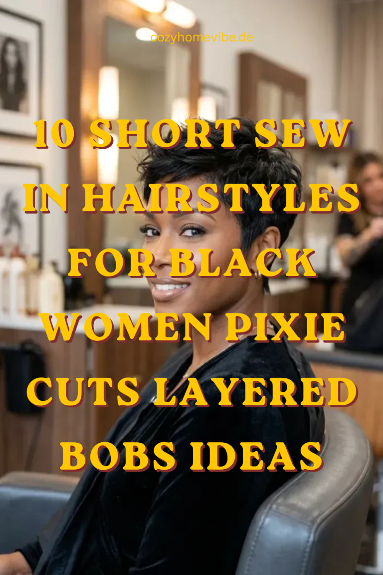10 Short Sew In Hairstyles For Black Women Pixie Cuts Layered Bobs Ideas