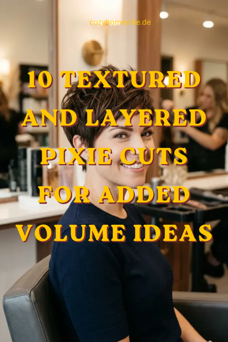 10 Textured And Layered Pixie Cuts For Added Volume Ideas