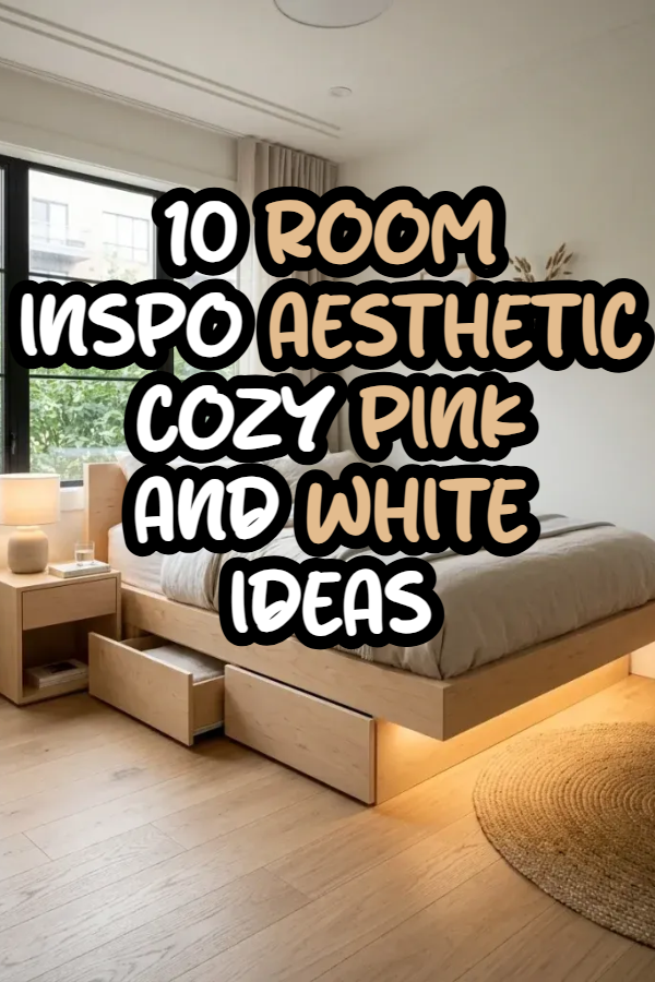 10 Room Inspo Aesthetic Cozy Pink And White Ideas